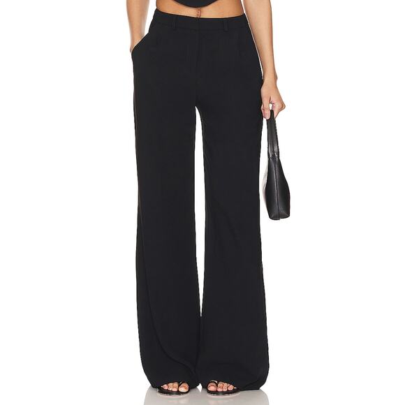 Amanda Uprichard Other - Amanda Uprichard Tailored Black Slater Pants Size S